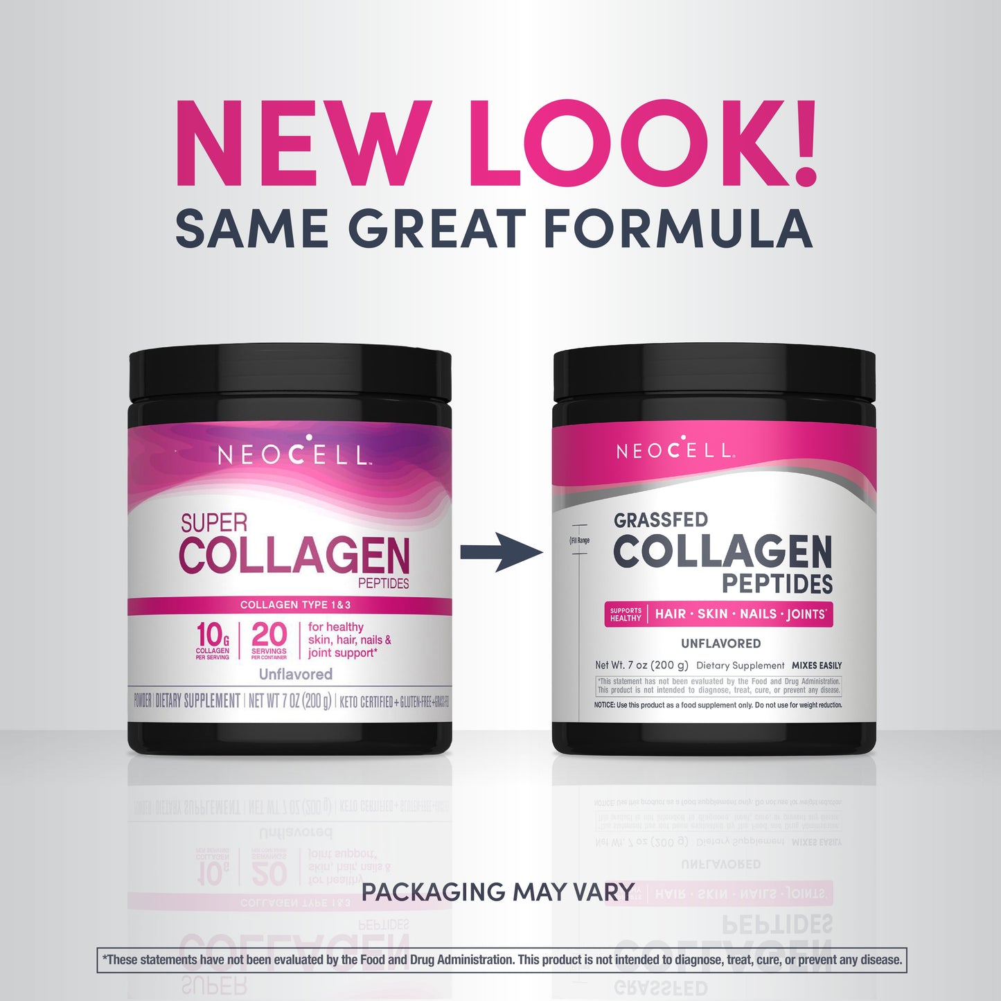 Grassfed Collagen Peptides, 7 Oz (200 G) Powder