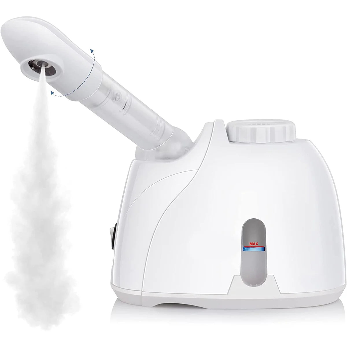 Professional Portable Facial Steamer, Nano Ionic Technology with 180° Rotatable Sprayer, Warm and Cold Mist for Salon and Spa Use