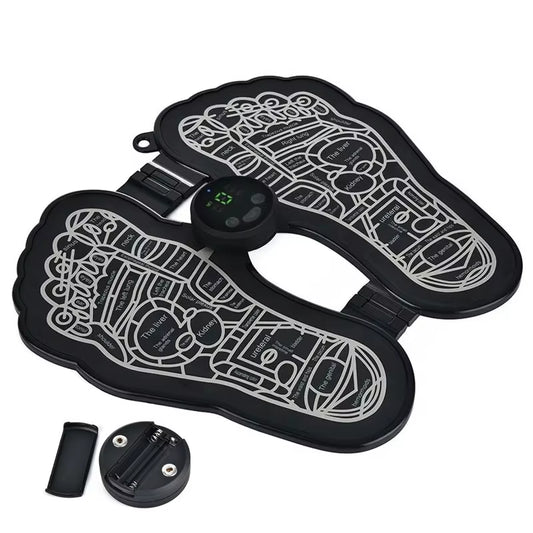 EMS Massage Electric Foot Massager Pad Fisioterapia Electrodos Estimulador Physiotherapy Massageador Healthcare Masajeador Saude